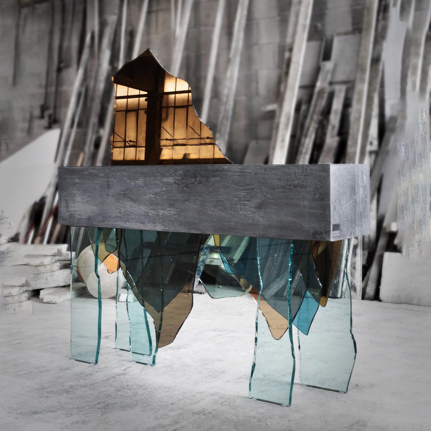 Concreto Coffeetable. Daniele Ragazzo