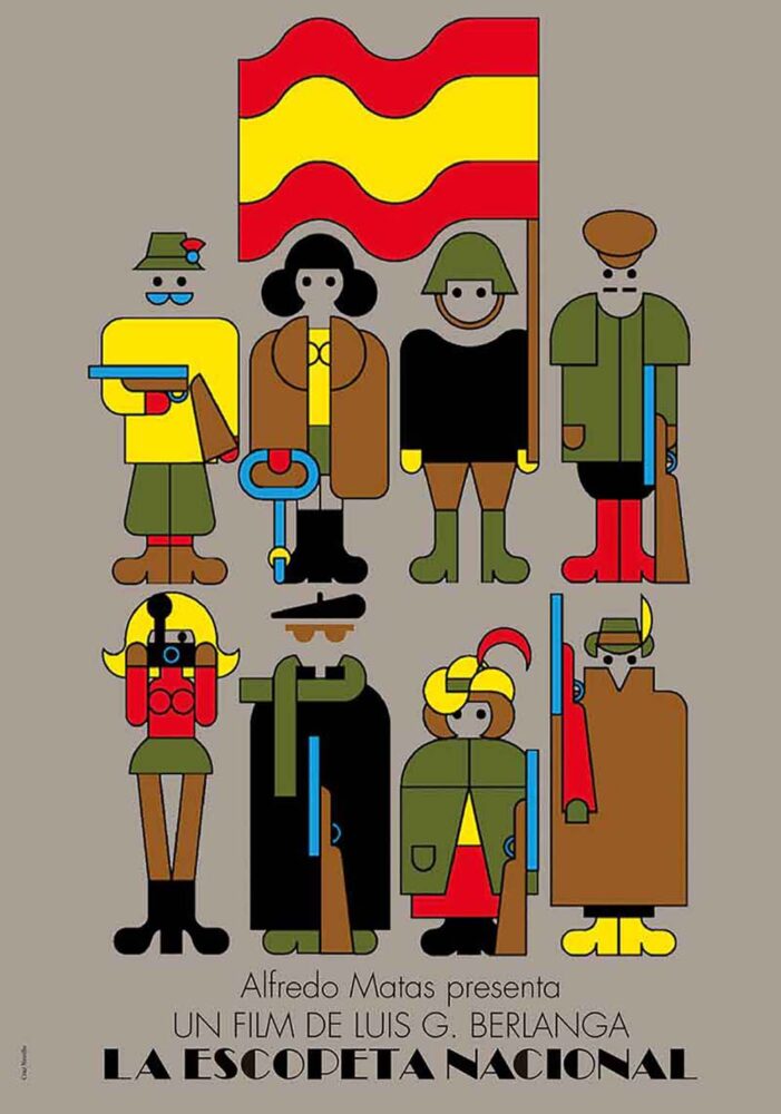 Cartel La Escopeta Nacional. Cruz Novillo