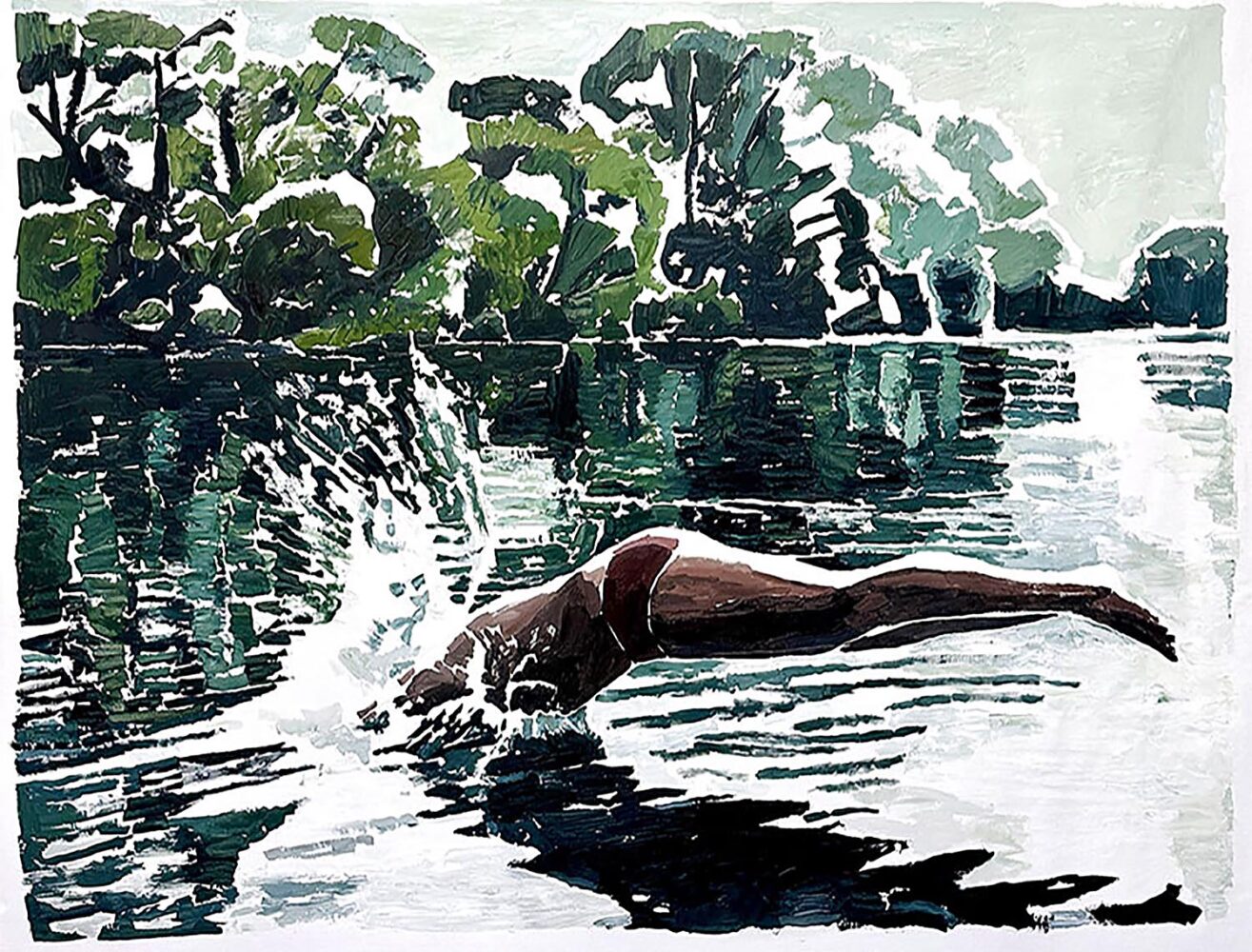 Diver. Clara Adolphs. Víctor Lope Arte Contemporáneo. UVNT Art Fair 2025