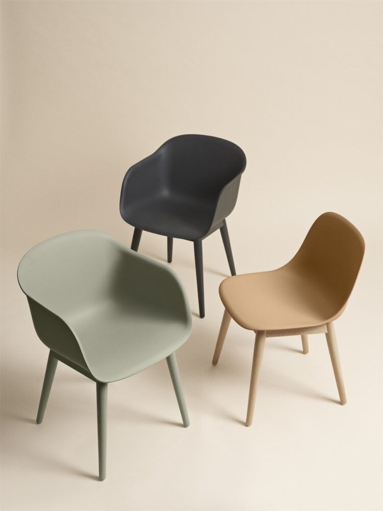 Fiber chair. Muuto. MillerKnoll. Espacios de trabajo