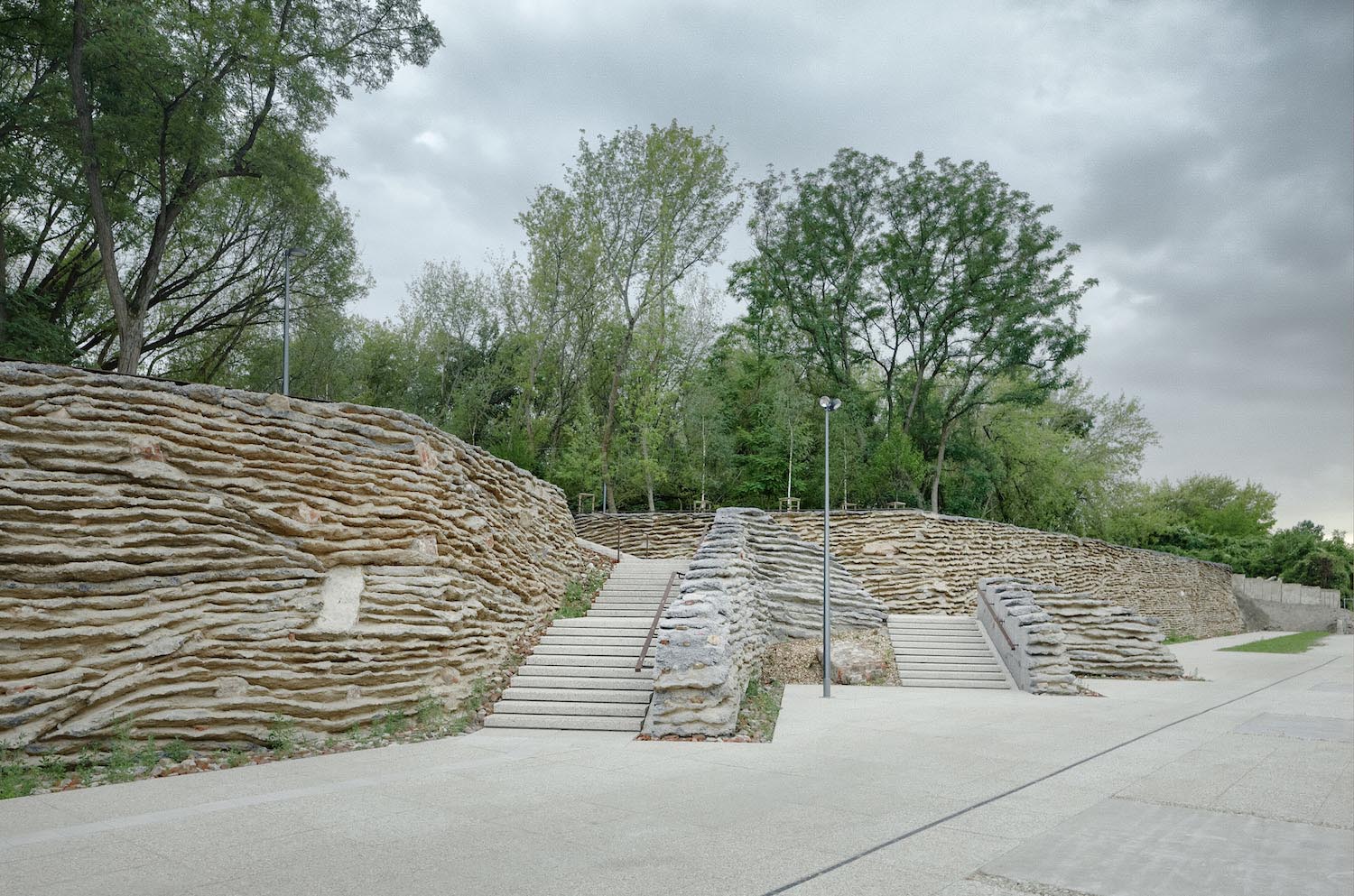 Varsovia, parque, museo al aire libre
