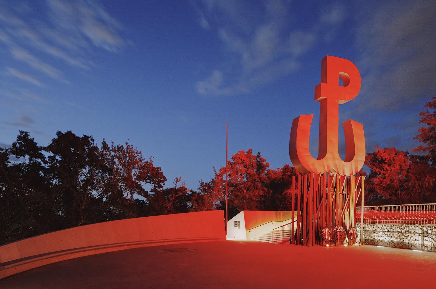 Varsovia, parque, museo al aire libre
