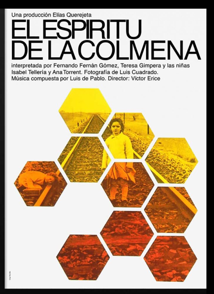 Cartel El Espíritu de la Colmena. Cruz Novillo