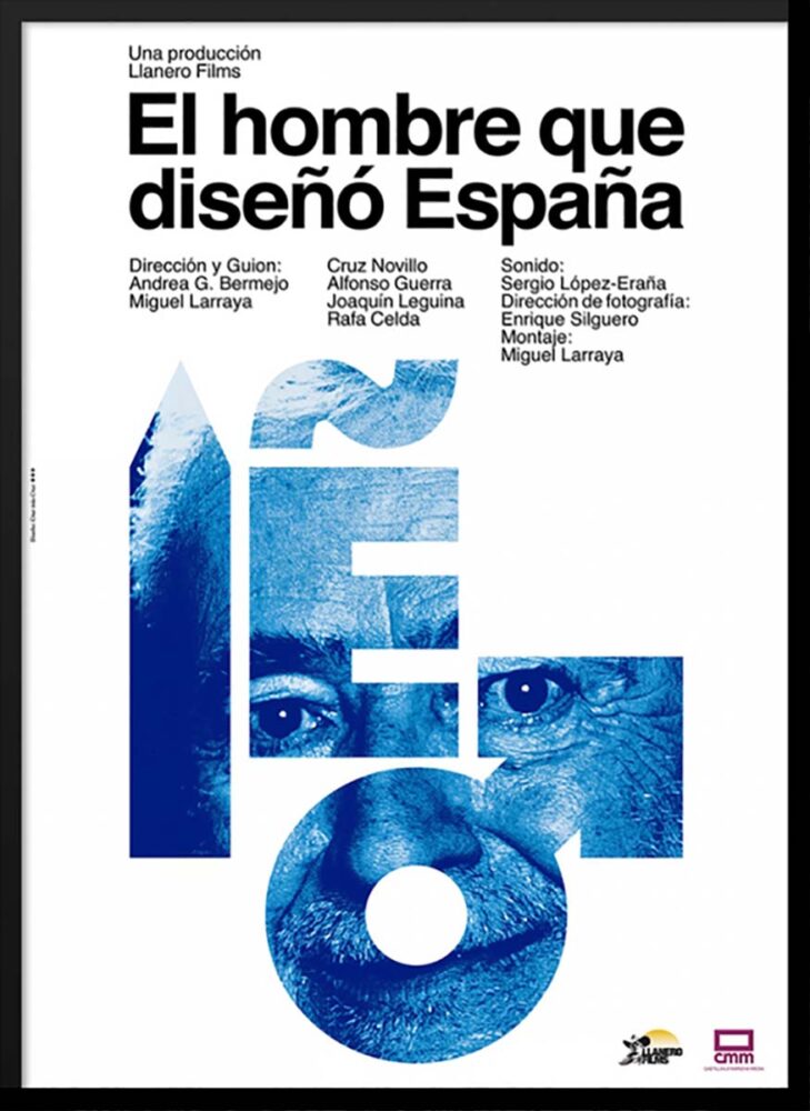 Cartel El Hombre que diseño España. Cruz Novillo