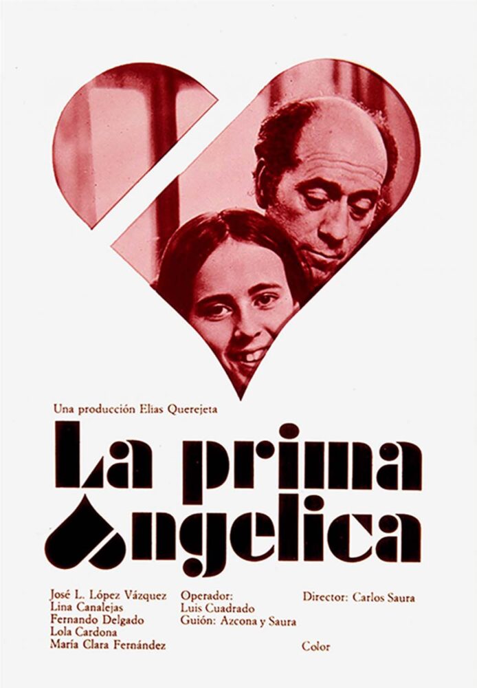 Cartel La Prima Angélica. Cruz Novillo