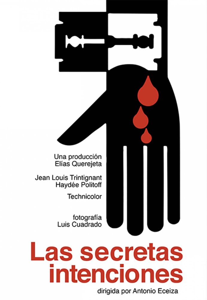 Cartel Las Secretas Intenciones. Cruz Novillo
