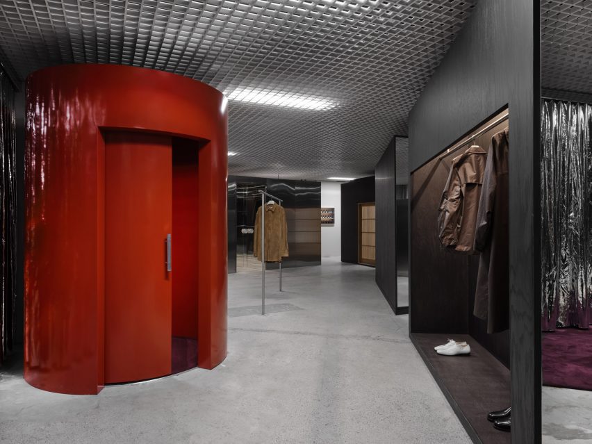 tienda de ropa, deconstructivismo, 22RE