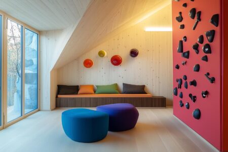 Espacio Identidad Rocodromo. La vivienda de la Generación Z