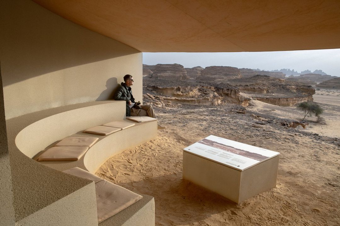 mirador, Clover Studio, desierto de AlUla