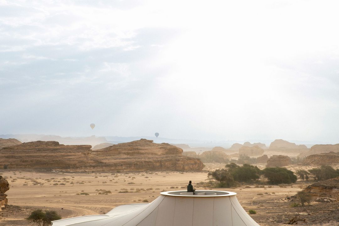 mirador, Clover Studio, desierto de AlUla