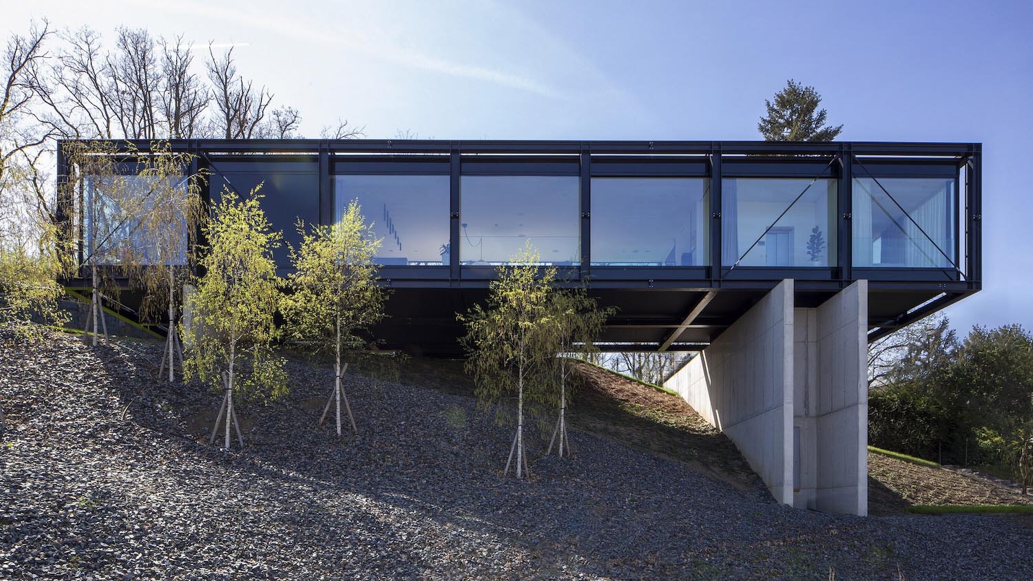 estructura de acero, Praga, Villa Sidonius