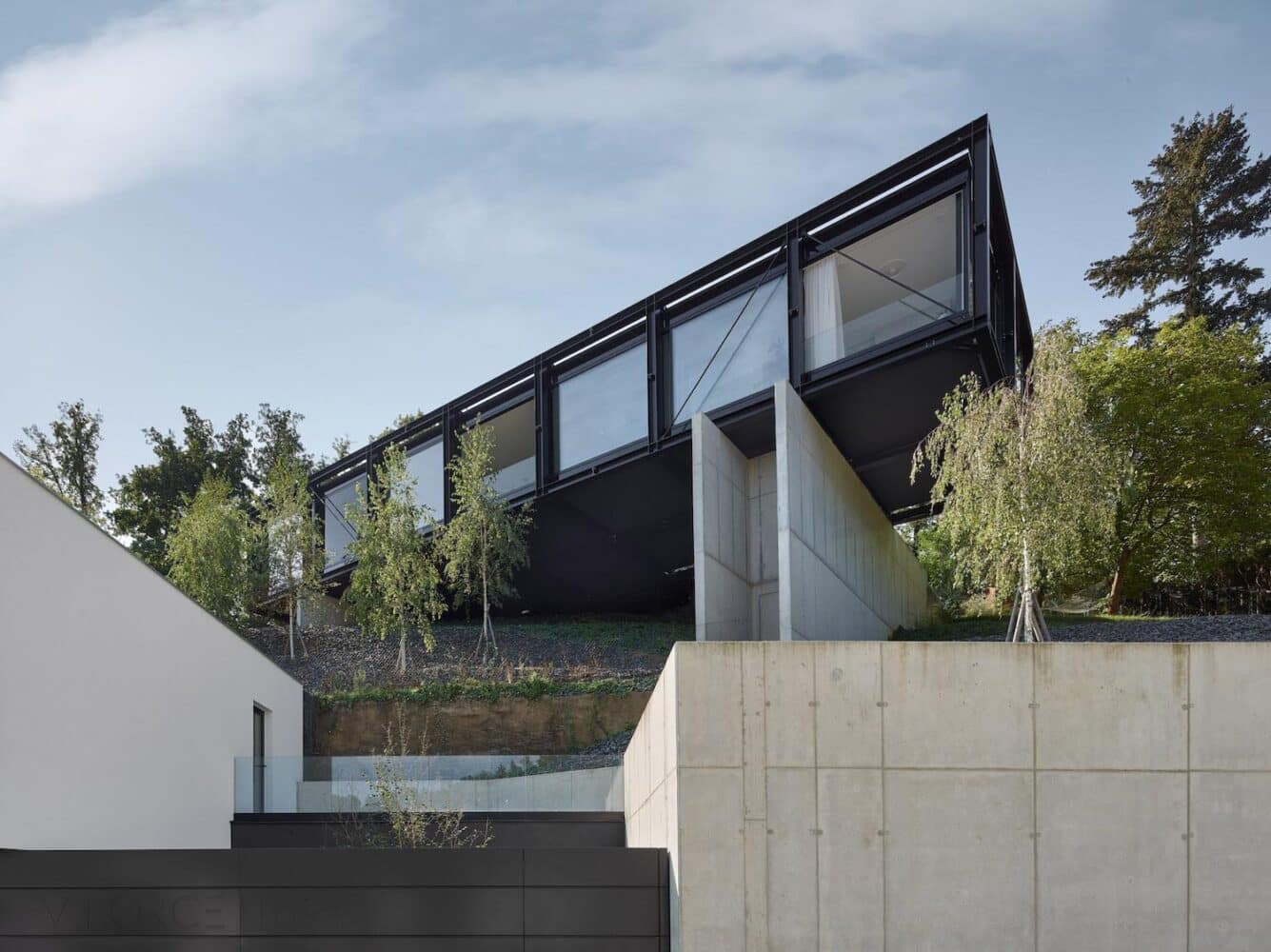 estructura de acero, Praga, Villa Sidonius
