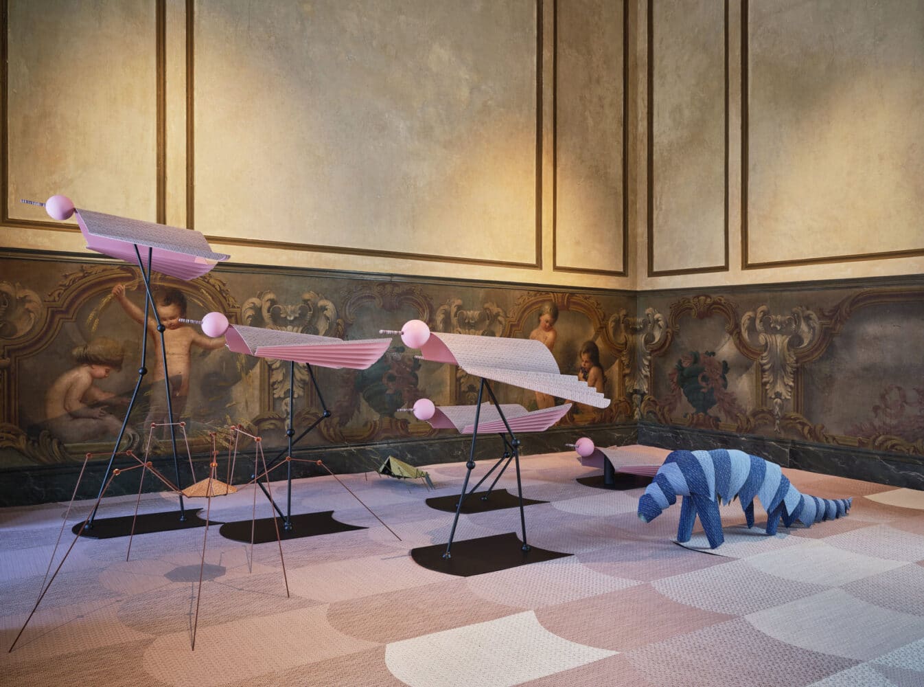 Exodus: A Journey Beyond Reality. Bolon. Milan Design Week. Fuorisalone