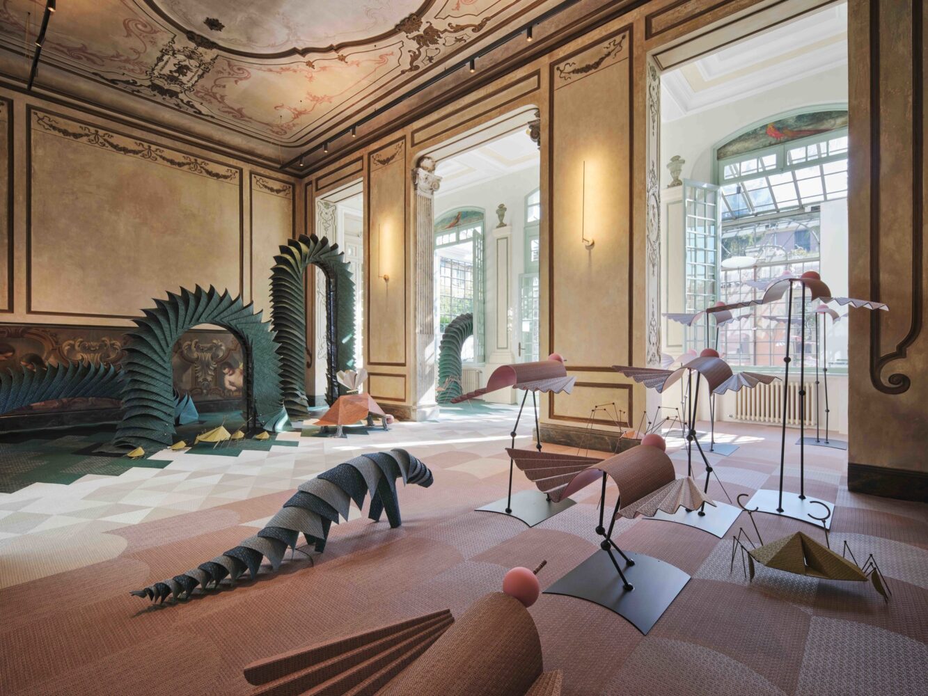 Exodus: A Journey Beyond Reality. Bolon. Milan Design Week. Fuorisalone