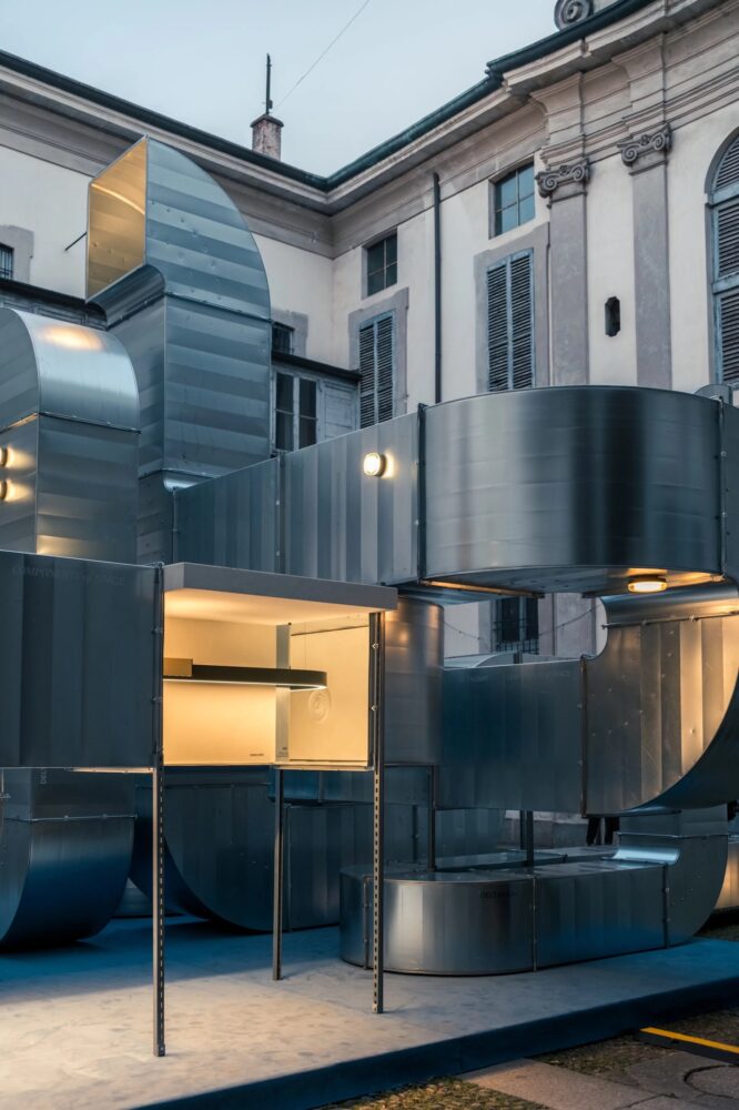 Components of Space. Delta Light. Milan Design Week. Fuorisalone