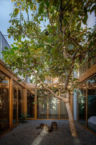 Casa de huéspedes, arquitectura china
