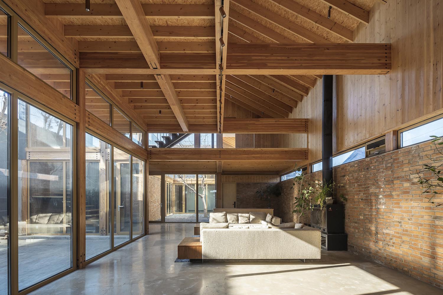 Casa de huéspedes, arquitectura china
