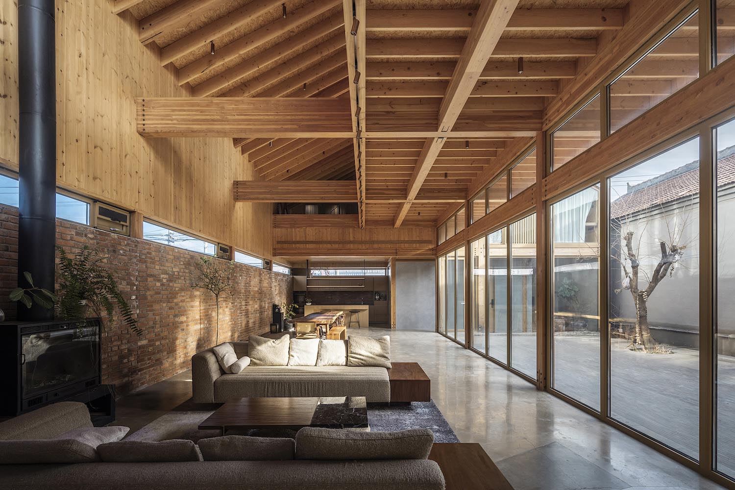 Casa de huéspedes, arquitectura china