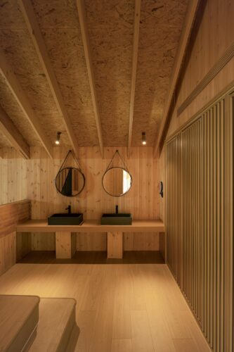 Casa de huéspedes, arquitectura china