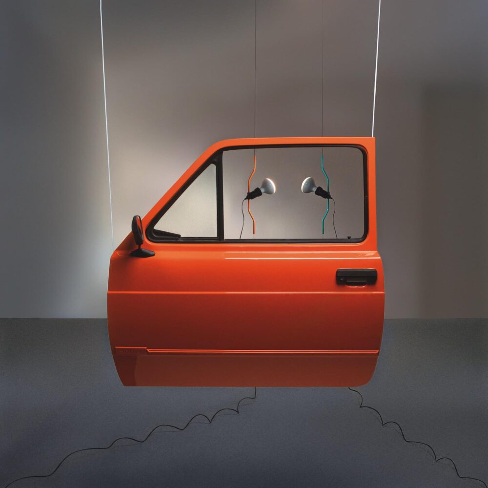 lámpara Parentesi, Achille Castiglioni, Flos