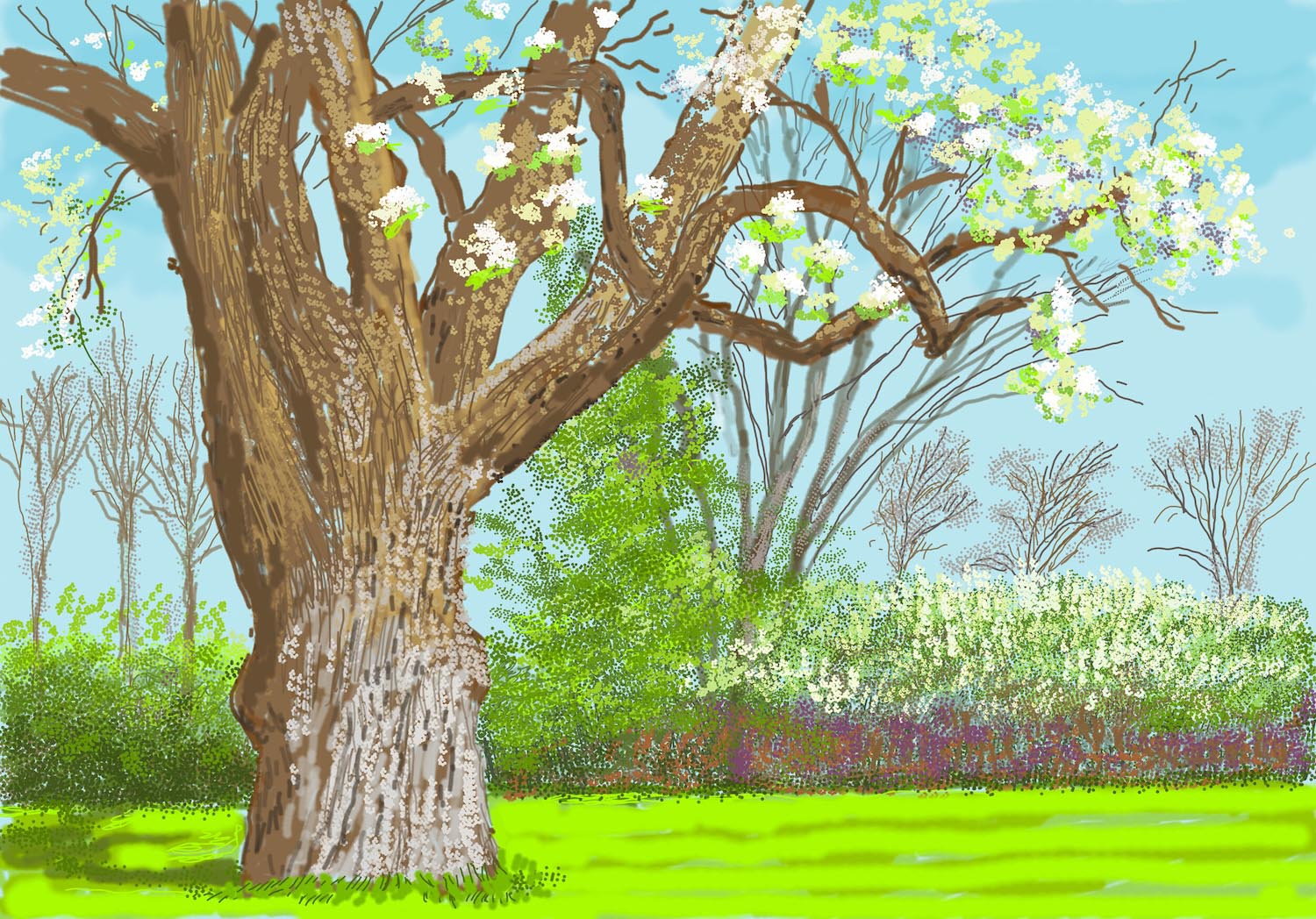David Hockney, Fondation Louis Vuitton