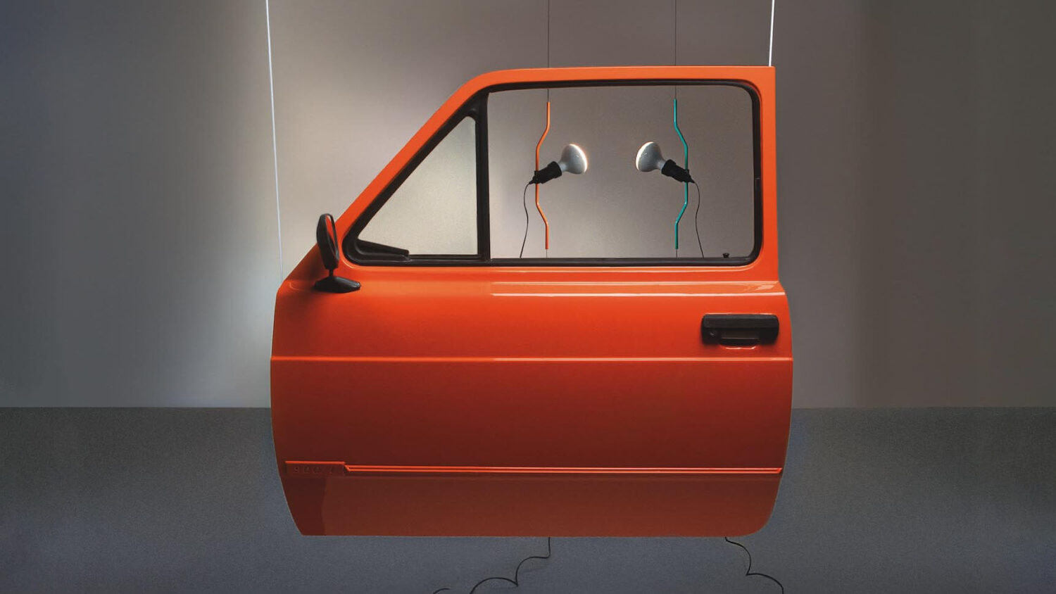 Lámpara Parentesi. Achille Castiglioni. Flos