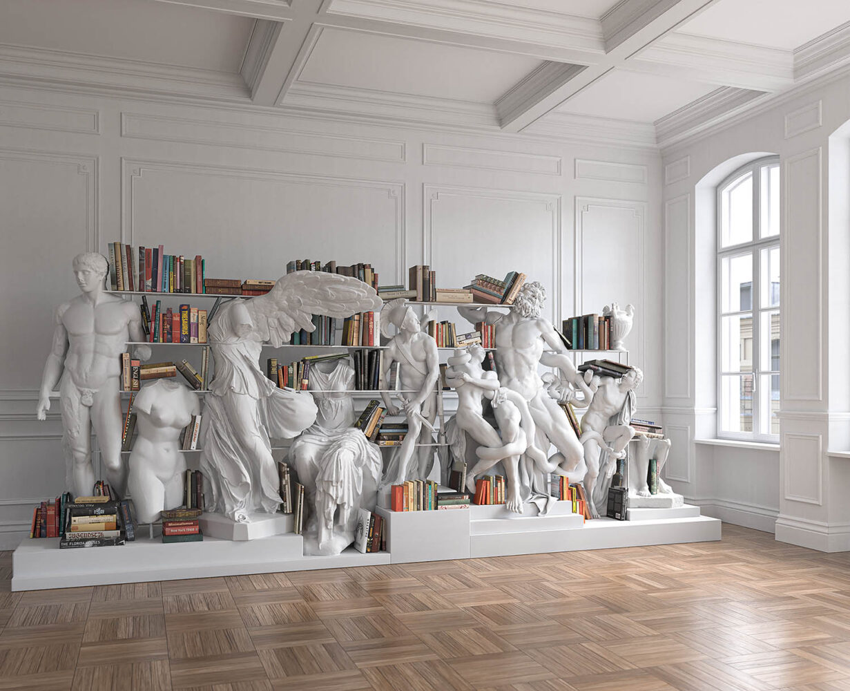 Antiquity Bookshelf. Sebastian Errazuriz