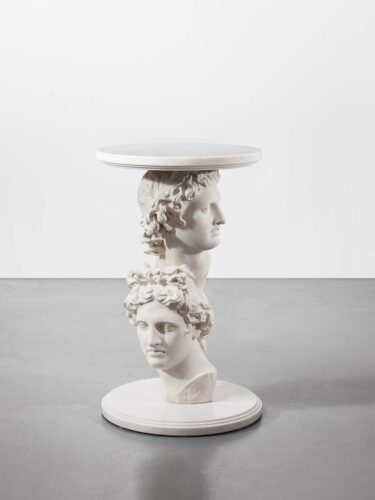 Side Table 'Euphoria and Melanncholia'. Sebastian Errazuriz. David Gill Gallery