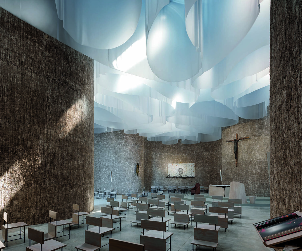 Santa Maria Goretti Church. MArio Cucinella Architects. Arquitectura religiosa