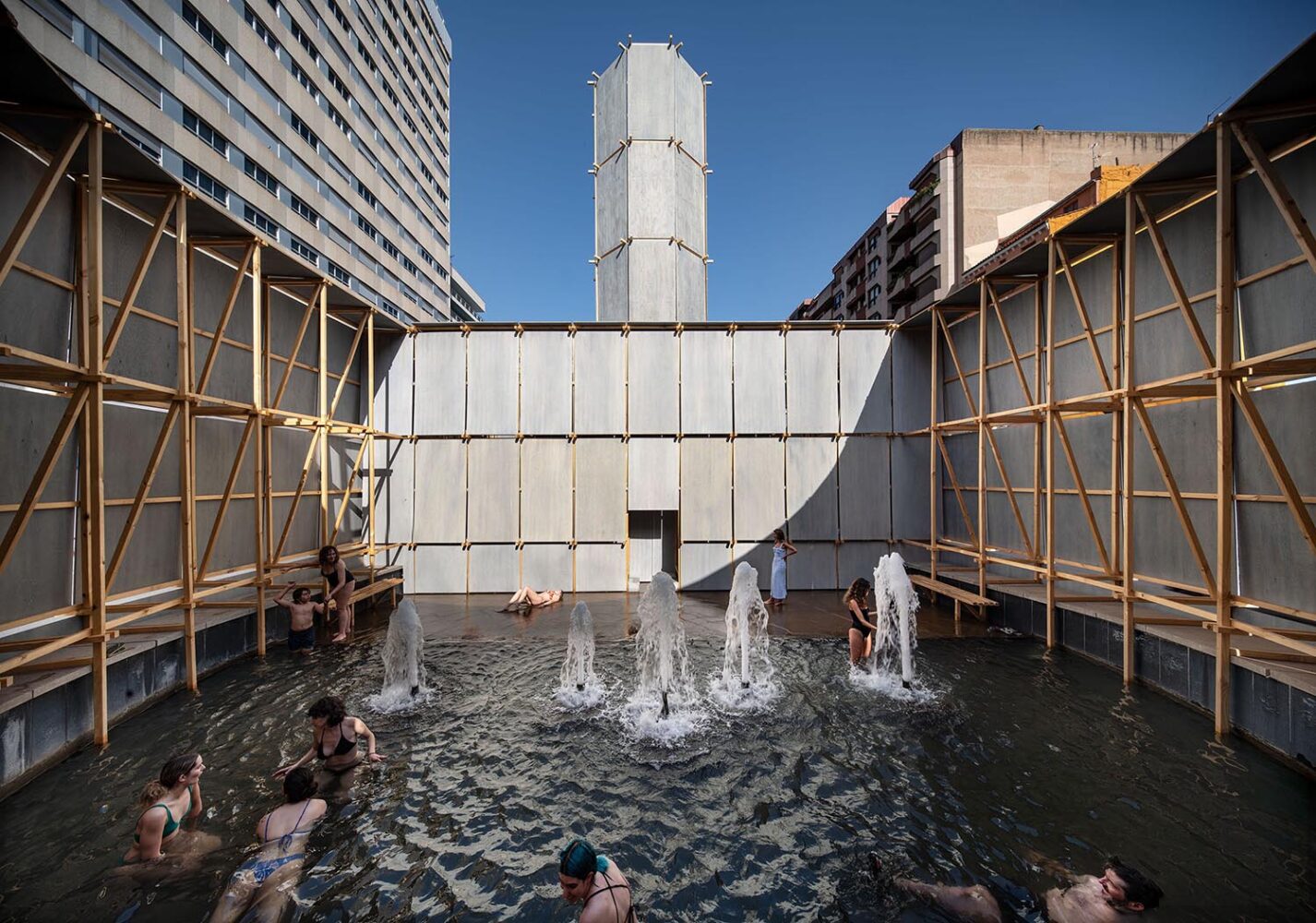 Round About Baths. Leopold Banchini Architects. Festival de Arquitectura Concéntrico 2025