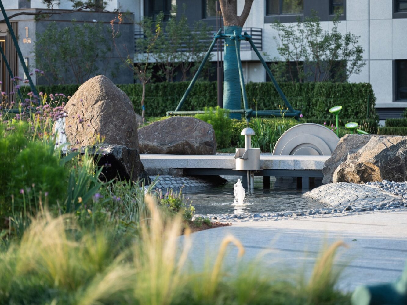 Boulder Park, impresión 3D, toboganes de hormigón, Xisui Design