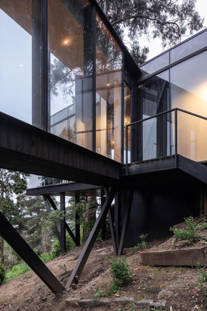 Casa tres alturas, Ignacio Correa, talud