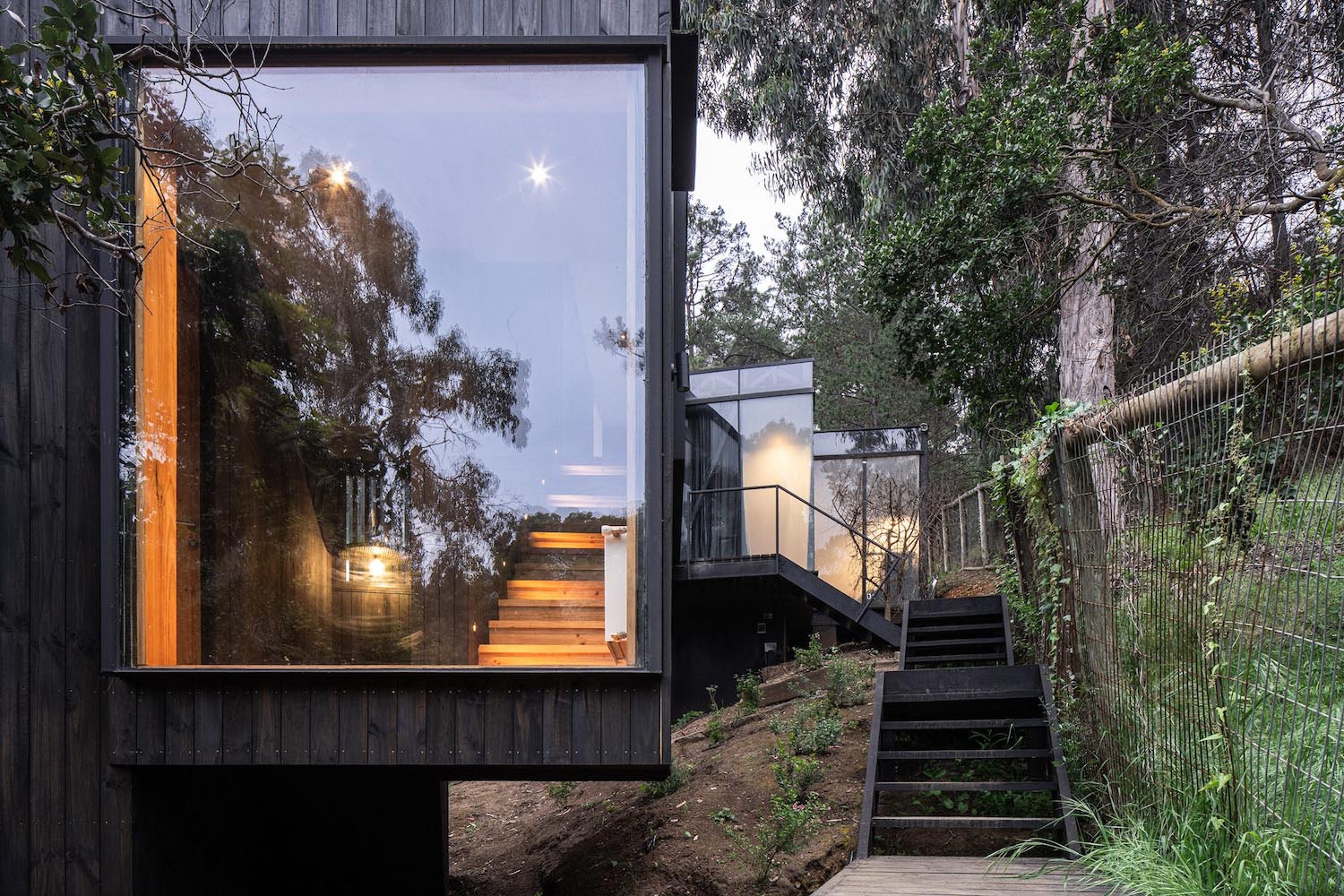 Casa tres alturas, Ignacio Correa, talud