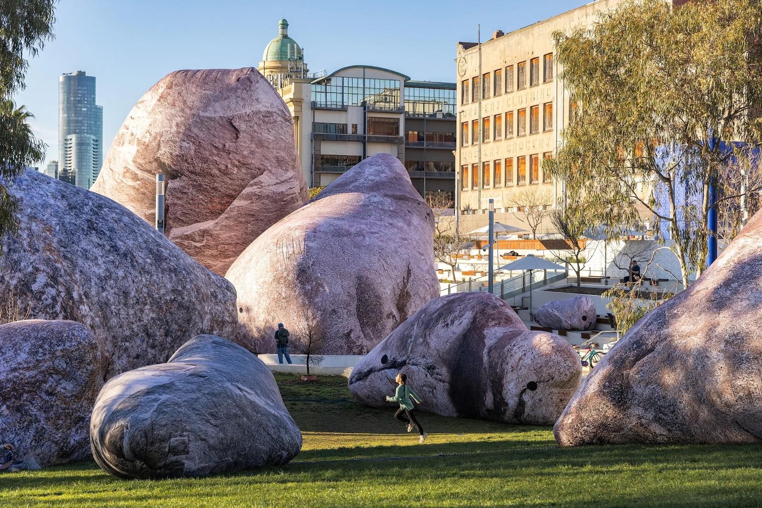 Iwagumi, land art, ENESS, Melbourne, rocas