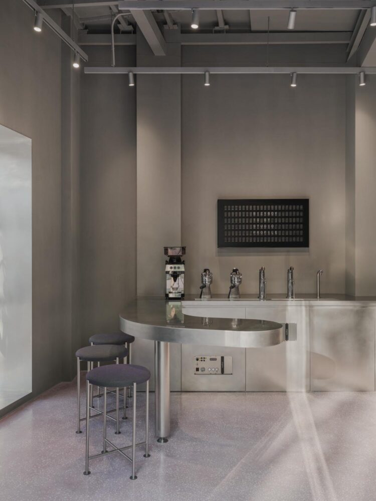 Minimalismo, cafetería de especialidad, Shanghái