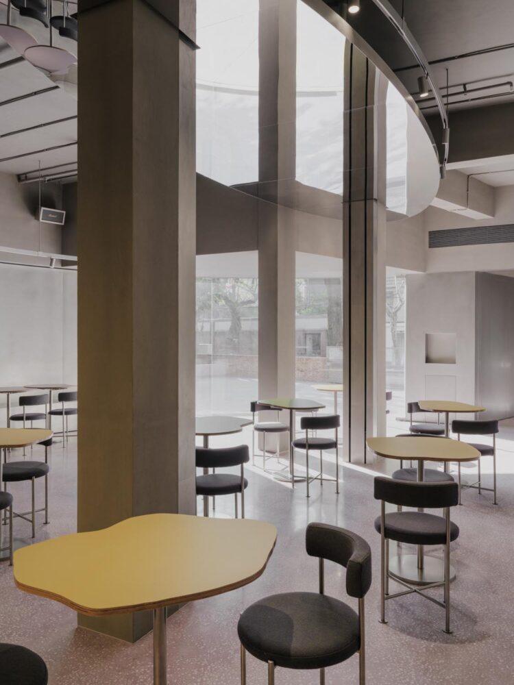 Minimalismo, cafetería de especialidad, Shanghái