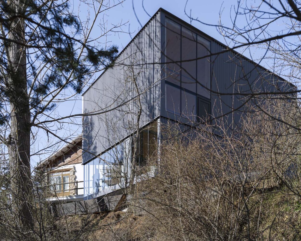 Pabellón de invierno, Valdivieso Arquitectos, refugio montañoso