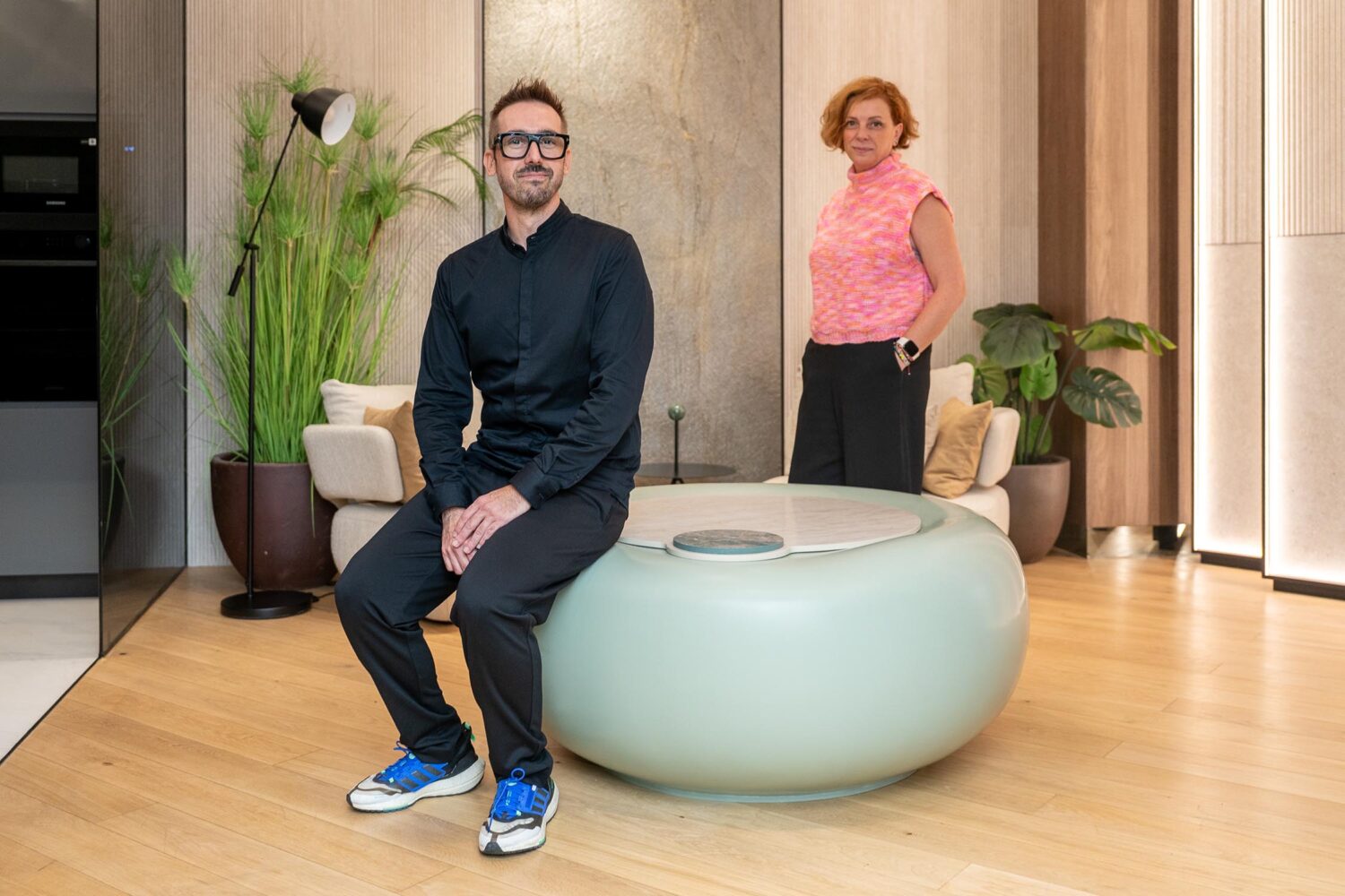 Rock&Soft. Noviembre Estudio. Krion. Porcelanosa