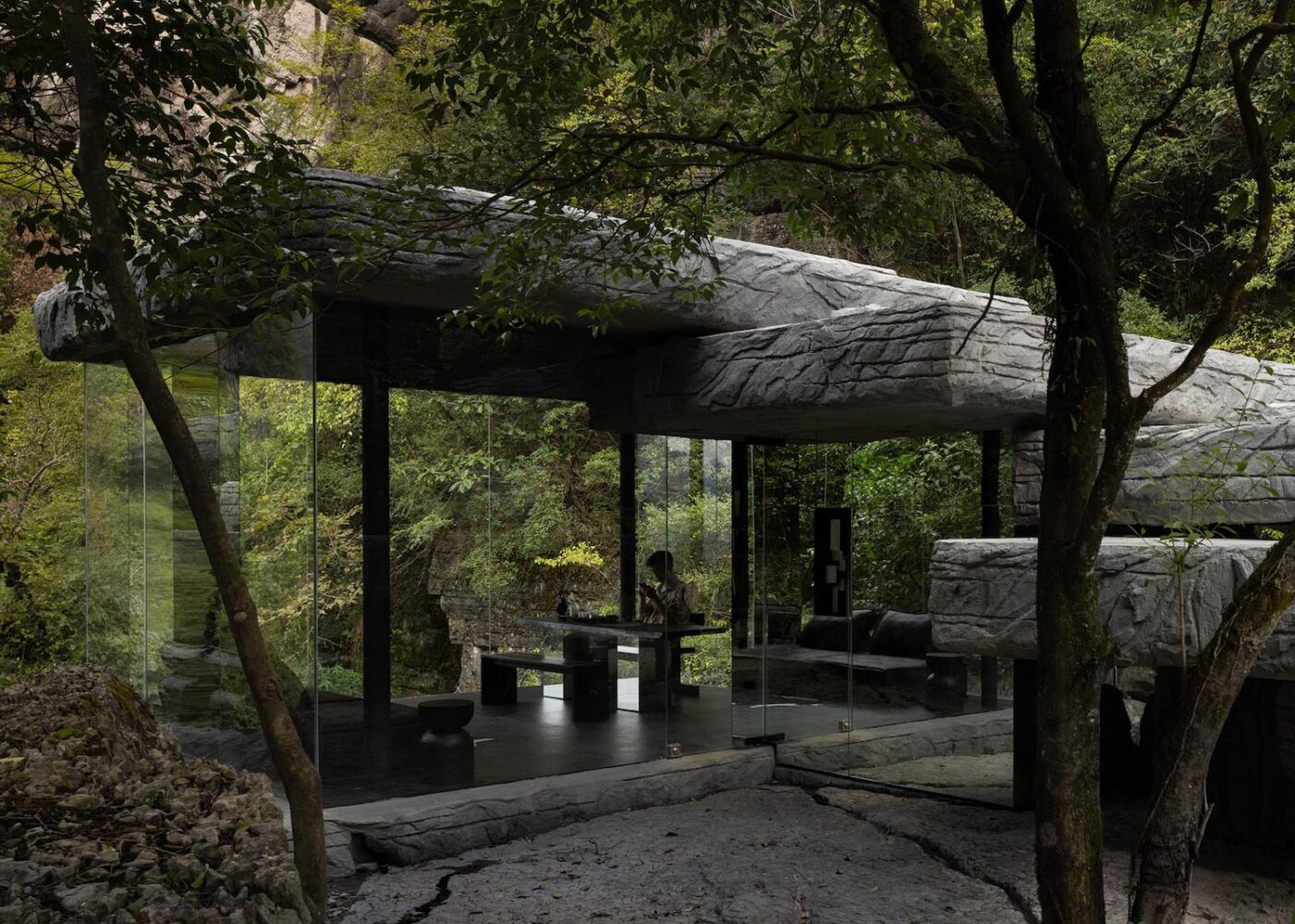 DoDesign; Drifting Stones Pavilion; Chongqing; arquitectura contemporánea china