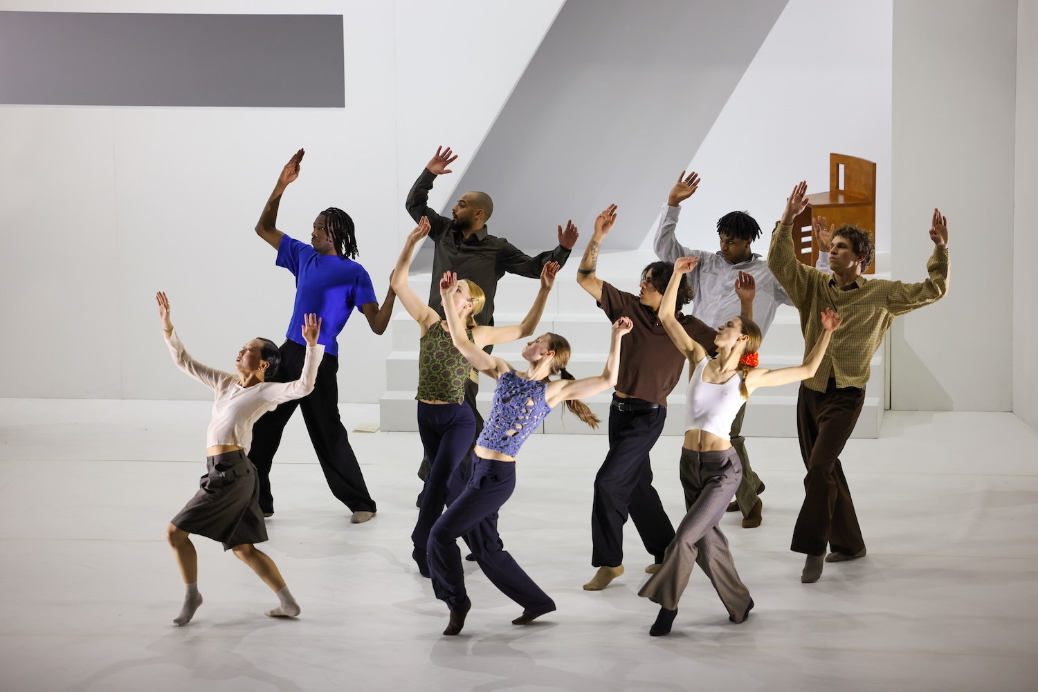 Léo Walk, Maison d’en face, coreografía, vida doméstica