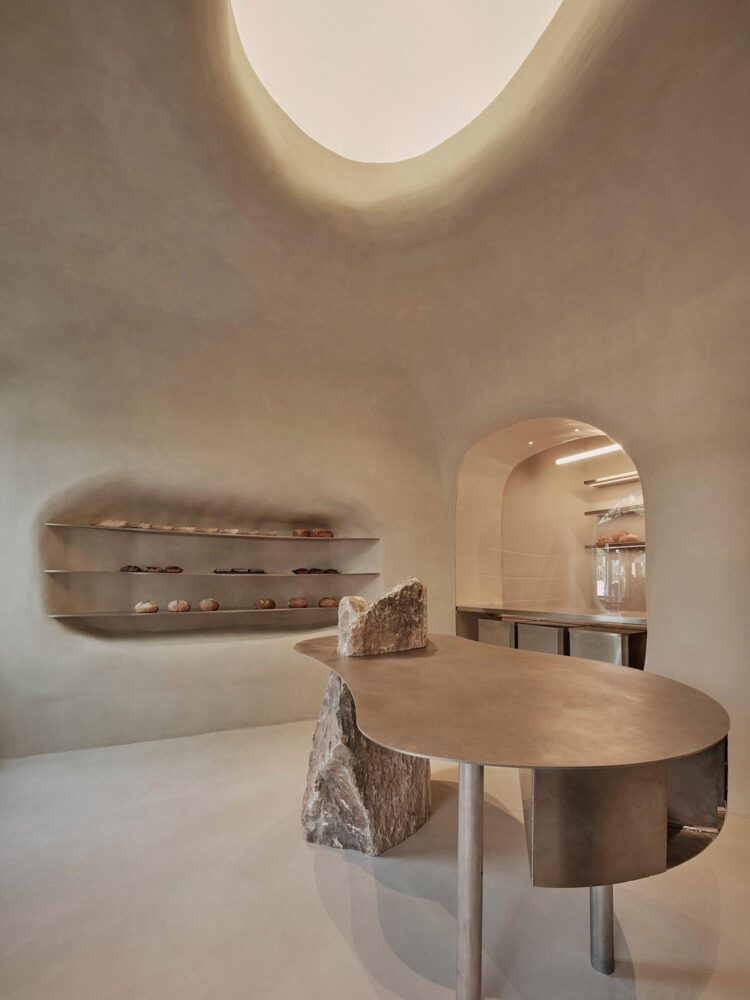 FUBA Bakery, Isern Serra, panadería futurista