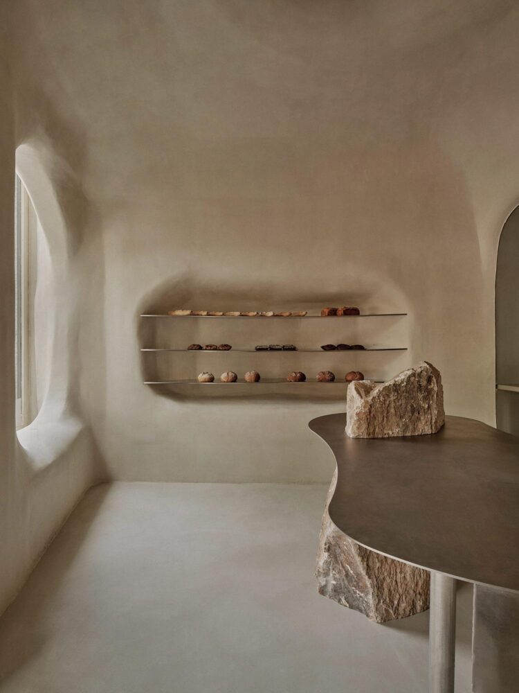 FUBA Bakery, Isern Serra, panadería futurista