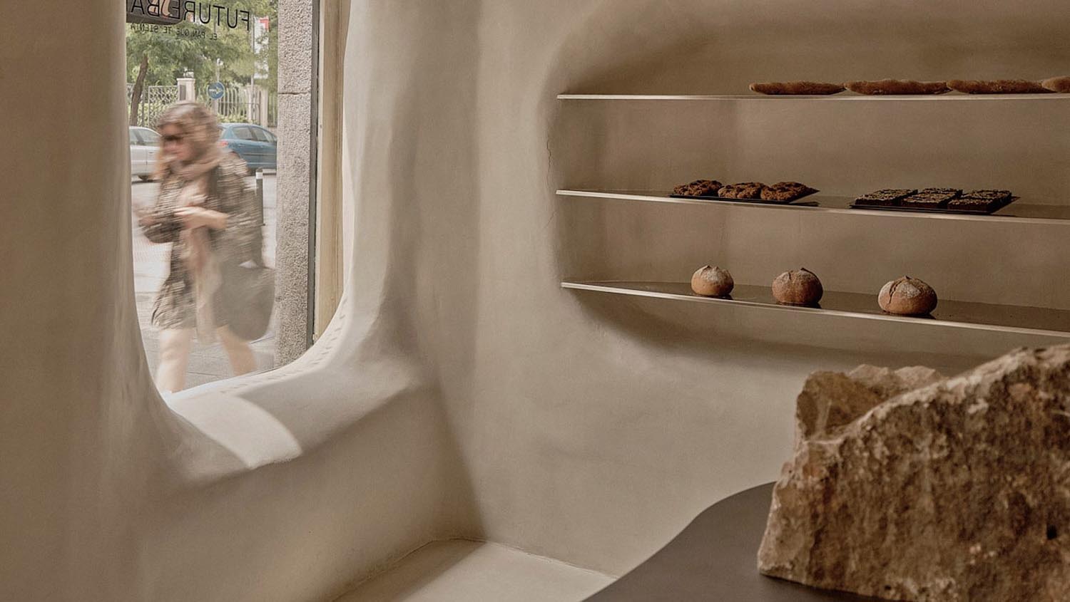 FUBA Bakery, Isern Serra, panadería futurista
