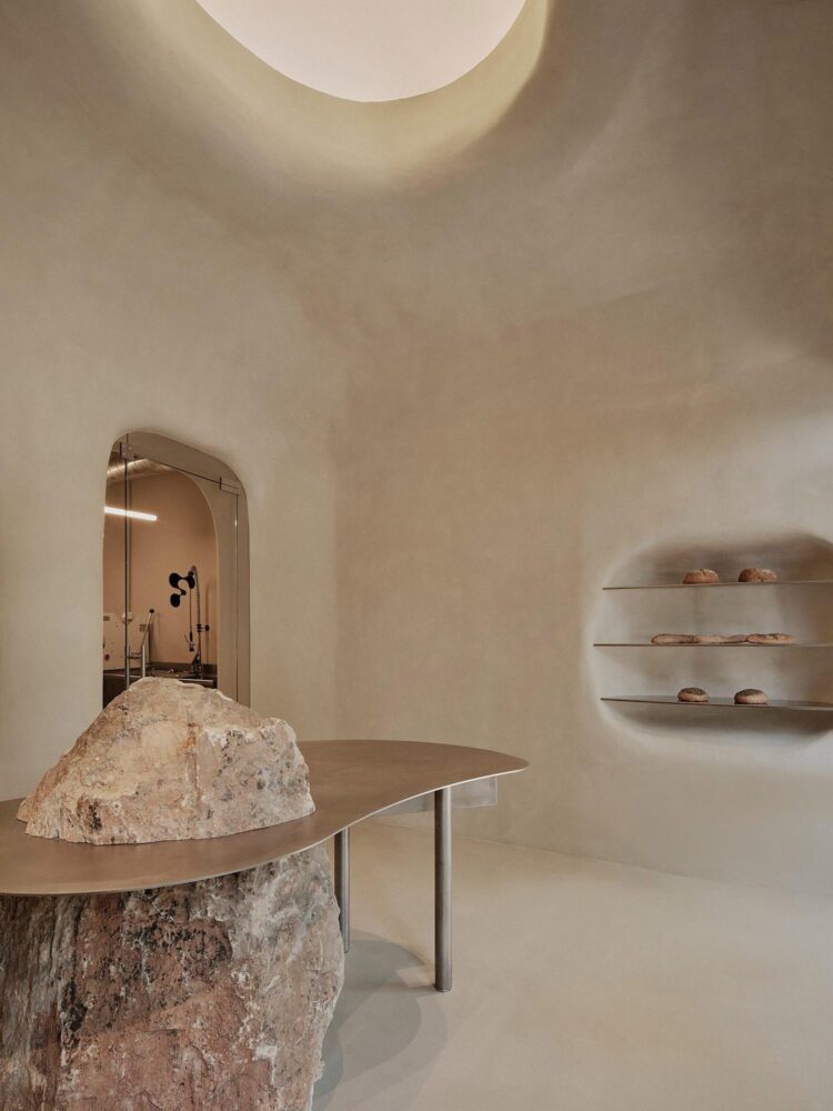FUBA Bakery, Isern Serra, panadería futurista