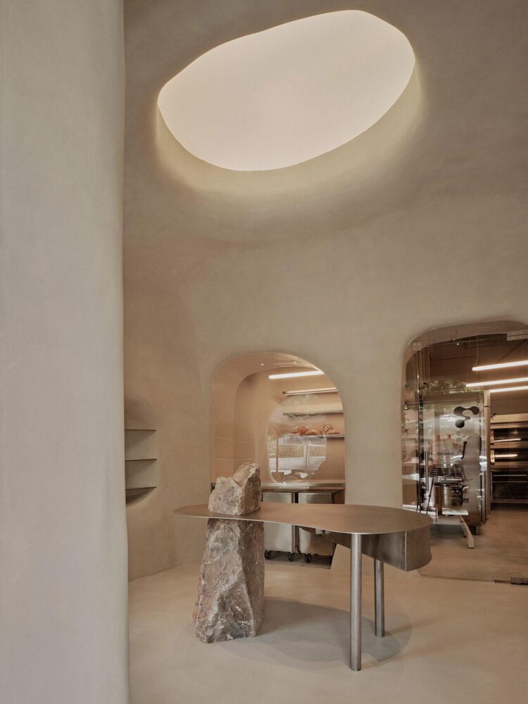 FUBA Bakery, Isern Serra, panadería futurista