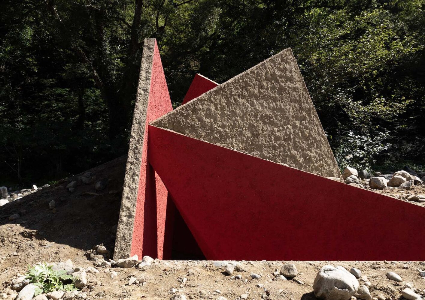 Shrine of Triskele, Hajime Yoshida, land art