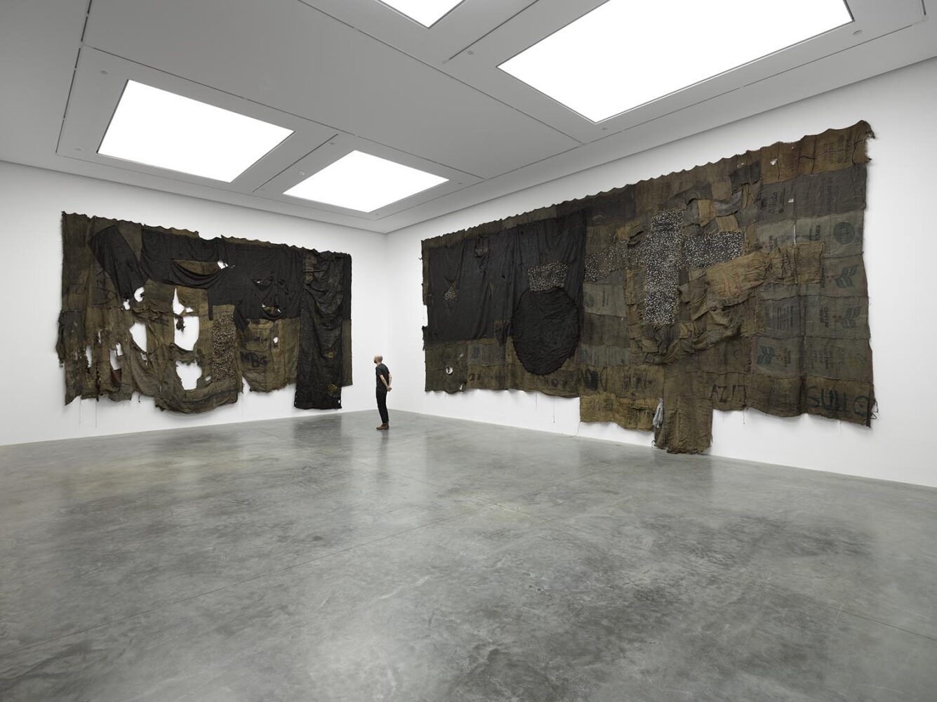 Fragments. Ibrahim Mahama. White Cube Bermondsey. Foto: © White Cube (George Darrell)