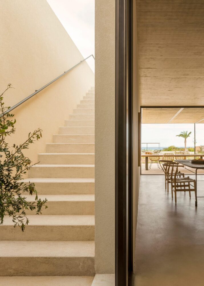 Patio House, Solum Studio, laberinto, mar de Siracusa