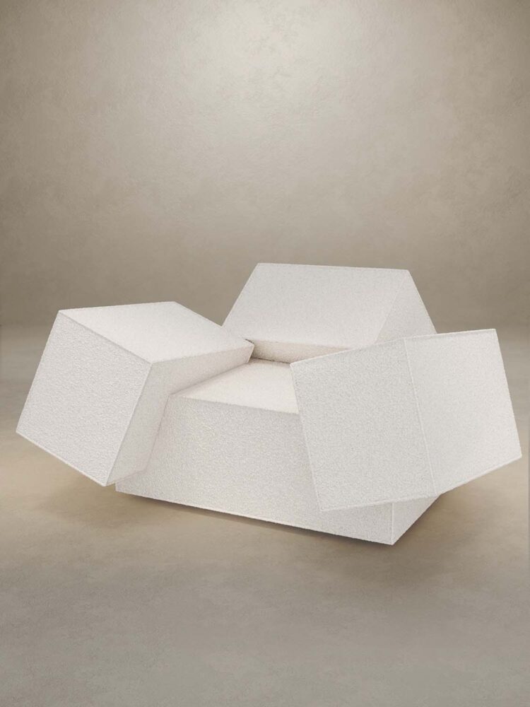 Boxes Armchair. Olga Engel. Objects with Narratives