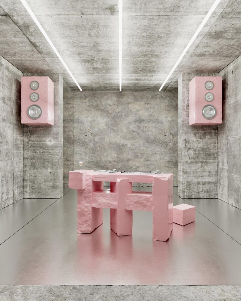 brutalismo, Yont Studio, Brutalist Pink